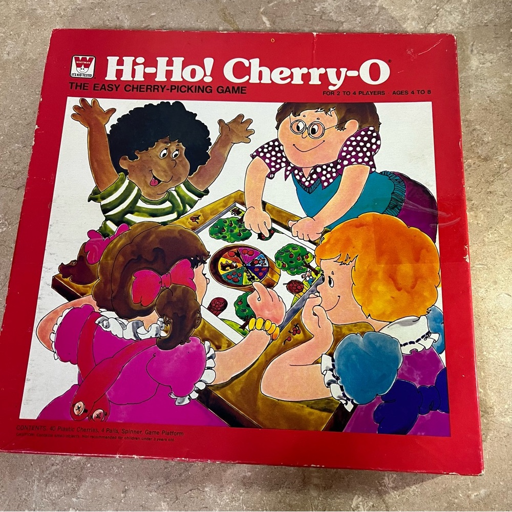 Hi-Ho! Cherry-O Kids Game - Whitman 1975